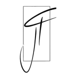 Auf dem Bild ist das Logo von der Firma Julia Fritz Tattoo zusehen.